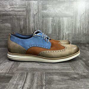 Cole Haan C38428 Size 14 Men's Original Grand Shortwing Oxford Dark Sequoia